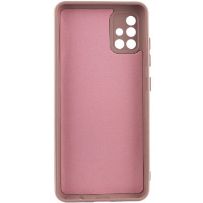 Чохол TPU GETMAN Liquid Silk Full Camera для Samsung Galaxy A51 Рожевий / Pink Sand Чохол TPU GETMAN Liquid Silk Full Camera для Samsung Galaxy A51 Рожевий / Pink Sand