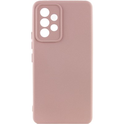 Чохол TPU GETMAN Liquid Silk Full Camera для Samsung Galaxy A52 4G / A52 5G / A52s Рожевий / Pink Sand Чохол TPU GETMAN Liquid Silk Full Camera для Samsung Galaxy A52 4G / A52 5G / A52s Рожевий / Pink Sand