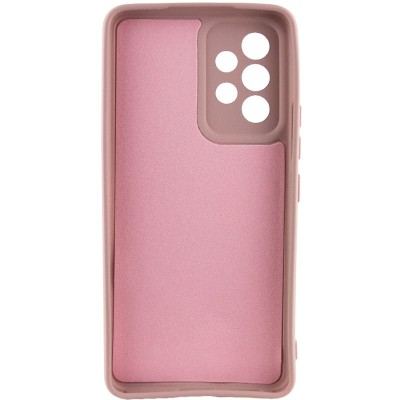 Чохол TPU GETMAN Liquid Silk Full Camera для Samsung Galaxy A52 4G / A52 5G / A52s Рожевий / Pink Sand Чохол TPU GETMAN Liquid Silk Full Camera для Samsung Galaxy A52 4G / A52 5G / A52s Рожевий / Pink Sand