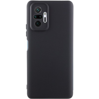 Чохол TPU GETMAN Liquid Silk Full Camera для Xiaomi Redmi Note 10 Pro / 10 Pro Max Чорний / Black Чохол TPU GETMAN Liquid Silk Full Camera для Xiaomi Redmi Note 10 Pro / 10 Pro Max Чорний / Black