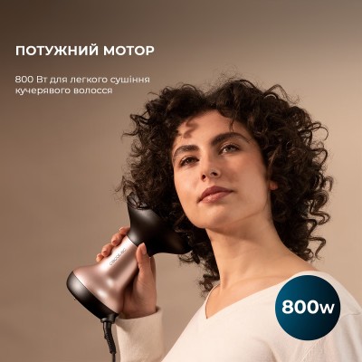 Фен CECOTEC Ionicare MagiCurls Black Фен CECOTEC Ionicare MagiCurls Black