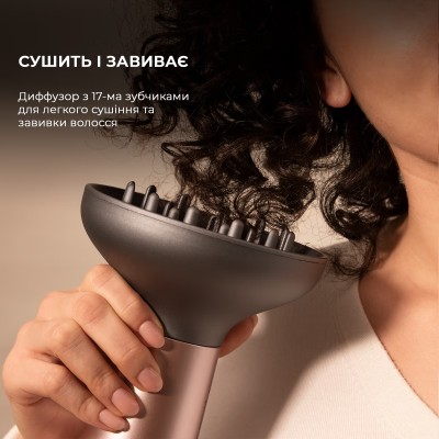 Фен CECOTEC Ionicare MagiCurls Grey Фен CECOTEC Ionicare MagiCurls Grey
