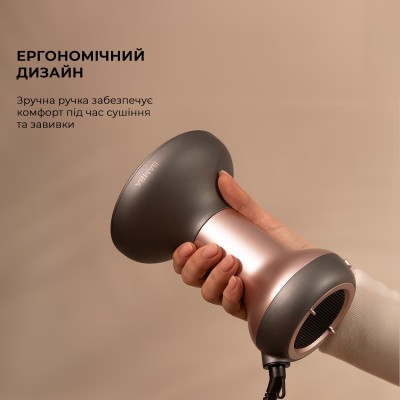 Фен CECOTEC Ionicare MagiCurls Grey Фен CECOTEC Ionicare MagiCurls Grey
