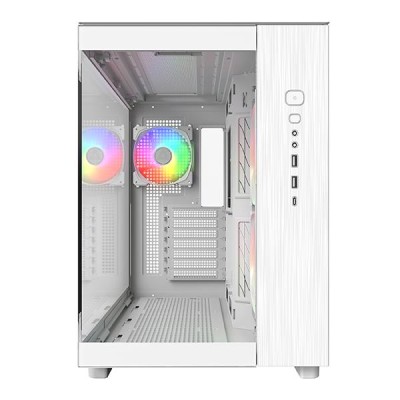 Корпус ATX W/O PSU KING 65 PRO (W) MONTECH