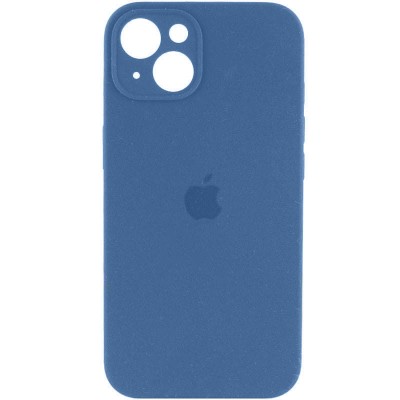 Чехол Silicone Case Full Camera Protective (AA) для Apple iPhone 15 (6.1") Синий / Blue Jay Чехол Silicone Case Full Camera Protective (AA) для Apple iPhone 15 (6.1") Синий / Blue Jay
