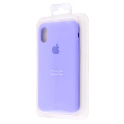 Чохол Silicone Case Full iPhone X/Xs black