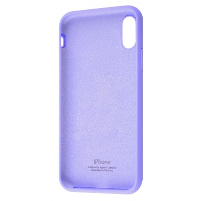 Чохол Silicone Case Full iPhone X/Xs black