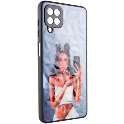 TPU+PC чохол Prisma Ladies для Samsung Galaxy A22 4G Black in White TPU+PC чохол Prisma Ladies для Samsung Galaxy A22 4G Black in White