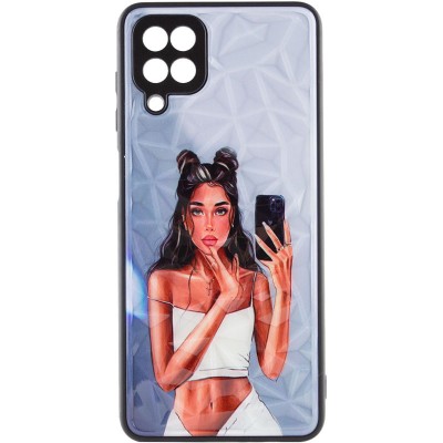 TPU+PC чохол Prisma Ladies для Samsung Galaxy A22 4G Black in White TPU+PC чохол Prisma Ladies для Samsung Galaxy A22 4G Black in White