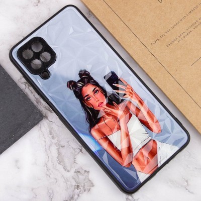 TPU+PC чохол Prisma Ladies для Samsung Galaxy A22 4G Black in White TPU+PC чохол Prisma Ladies для Samsung Galaxy A22 4G Black in White