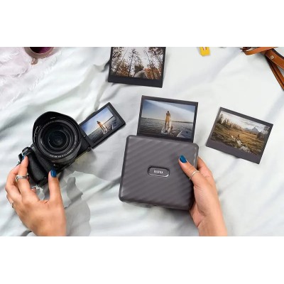 Портативний кольоровий фотопринтер Instax LINK WIDE M EX D GRAY Портативний кольоровий фотопринтер Instax LINK WIDE M EX D GRAY