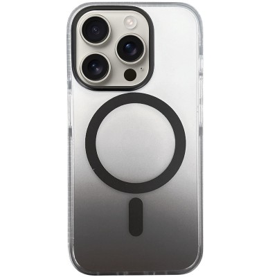 Чохол TPU+PC Shadow with MagSafe для Apple iPhone 16 Pro Max (6.9") Gray Чохол TPU+PC Shadow with MagSafe для Apple iPhone 16 Pro Max (6.9") Gray