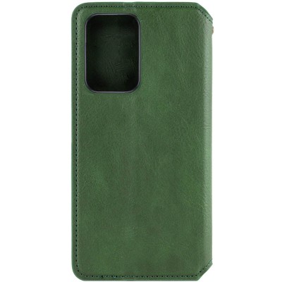 Шкіряний чохол-книжка GETMAN Cubic (PU) для Xiaomi Redmi Note 14 4G (Europe version) Зелений Шкіряний чохол-книжка GETMAN Cubic (PU) для Xiaomi Redmi Note 14 4G (Europe version) Зелений