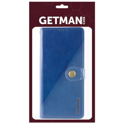 Шкіряний чохол-книжка GETMAN Gallant (PU) для Xiaomi Redmi Note 14 Pro 4G Синій Шкіряний чохол-книжка GETMAN Gallant (PU) для Xiaomi Redmi Note 14 Pro 4G Синій