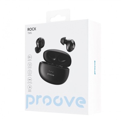 Бездротові навушники Proove Rock TWS (TWRC00010001) Black