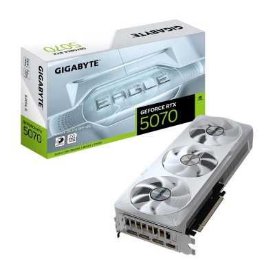 Відеокарта PCIE16 RTX5070 12GB GDDR7 N5070EAGLEOC ICE-12GD GIGABYTE