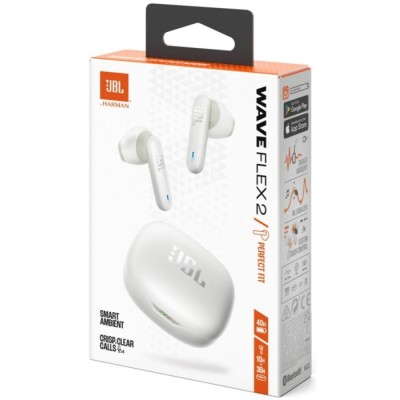 Навушники JBL Wave Flex 2 (JBLWFLEX2WHT) White