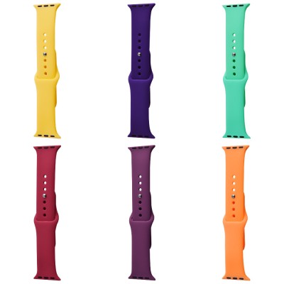 Ремінець Apple Watch Sport Band 38/40/41/42 mm 10 series (S) 2pcs dragonfruit Ремінець Apple Watch Sport Band 38/40/41/42 mm 10 series (S) 2pcs dragonfruit