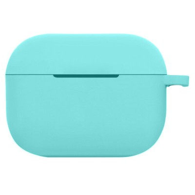 Силиконовый футляр New с карабином для наушников Airpods Pro Бирюзовый / Marine Green Силиконовый футляр New с карабином для наушников Airpods Pro Бирюзовый / Marine Green