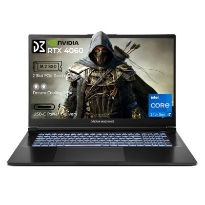 Ноутбук DREAM MACHINES CI7-14650HX 17" 16GB/1TB RG4060-17UA42 Ноутбук DREAM MACHINES CI7-14650HX 17" 16GB/1TB RG4060-17UA42