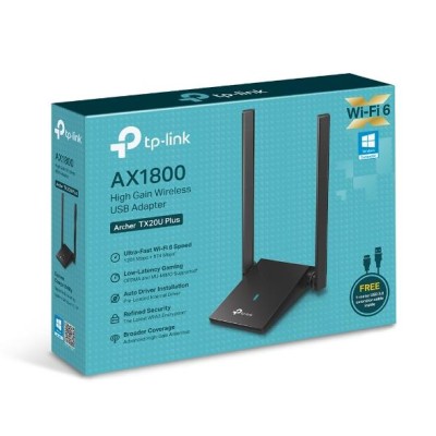 Бездротовий мережевий USB-адаптер, Archer TX20U plus TP-LINK Бездротовий мережевий USB-адаптер, Archer TX20U plus TP-LINK