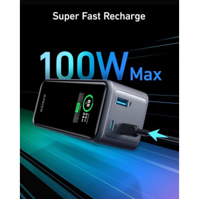 зовн. акум. ANKER Prime - 20000 mAh 200W PD (Чорний) зовн. акум. ANKER Prime - 20000 mAh 200W PD (Чорний)