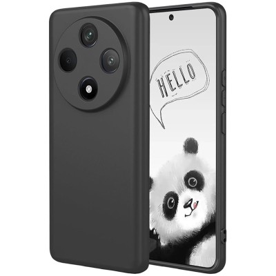 Чохол TPU Epik Black Full Camera для Oppo Reno 12 F 4G/5G Чорний Чохол TPU Epik Black Full Camera для Oppo Reno 12 F 4G/5G Чорний