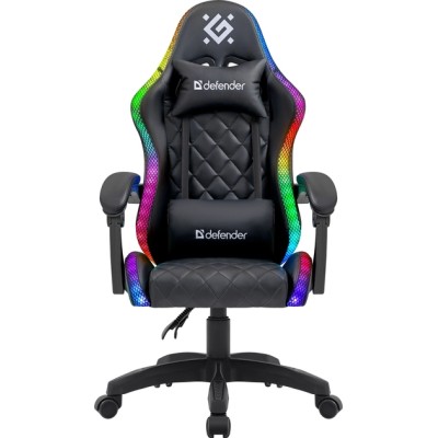 ігр. крісло DEFENDER (64559) Energy чорний,RGB,класс 4,PU ігр. крісло DEFENDER (64559) Energy чорний,RGB,класс 4,PU