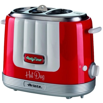 Бутербродниця ARIETE 0206 - HOT DOG червона Бутербродниця ARIETE 0206 - HOT DOG червона