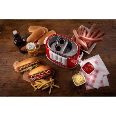 Бутербродниця ARIETE 0206 - HOT DOG червона Бутербродниця ARIETE 0206 - HOT DOG червона