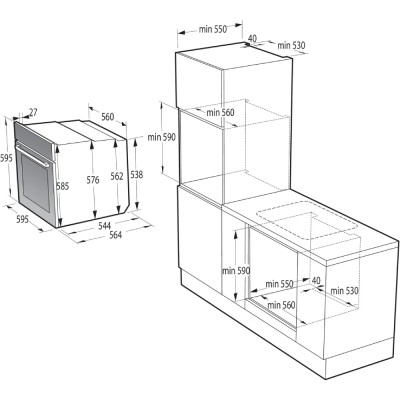 Вбуд. духовка GORENJE BOS 6747 A05 DG Вбуд. духовка GORENJE BOS 6747 A05 DG