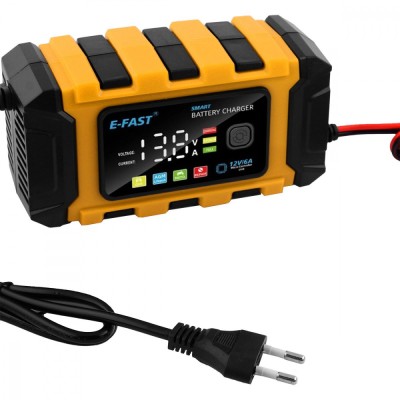 Зарядний пристрій E-Fast TK360 12V/6A CS yellow Зарядний пристрій E-Fast TK360 12V/6A CS yellow