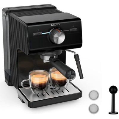 Каво машина KRUPS XP381810 OPIO BLK РІЖКОВА КАВОВАРКА Каво машина KRUPS XP381810 OPIO BLK РІЖКОВА КАВОВАРКА