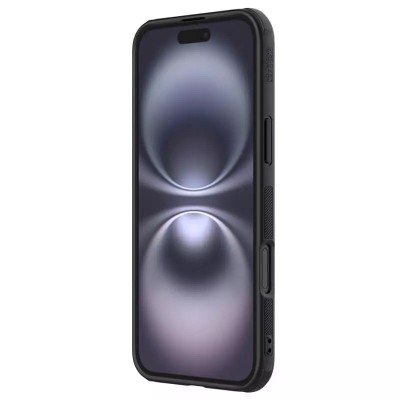 Чохол Nillkin Matte Pro для Apple iPhone 16 (6.1") Чорний / Black Чохол Nillkin Matte Pro для Apple iPhone 16 (6.1") Чорний / Black