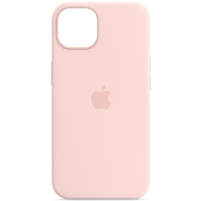 Чохол Silicone case (AAA) full with Magsafe and Animation для Apple iPhone 14 (6.1") Рожевий / Chalk Pink Чохол Silicone case (AAA) full with Magsafe and Animation для Apple iPhone 14 (6.1") Рожевий / Chalk Pink
