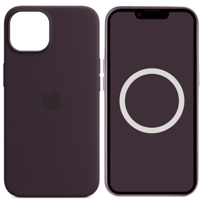 Чохол Silicone case (AAA) full with Magsafe and Animation для Apple iPhone 14 (6.1") Фіолетовий / Elderberry Чохол Silicone case (AAA) full with Magsafe and Animation для Apple iPhone 14 (6.1") Фіолетовий / Elderberry