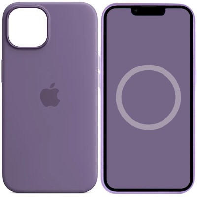 Чохол Silicone case (AAA) full with Magsafe and Animation для Apple iPhone 14 (6.1") Фіолетовий / Iris Чохол Silicone case (AAA) full with Magsafe and Animation для Apple iPhone 14 (6.1") Фіолетовий / Iris