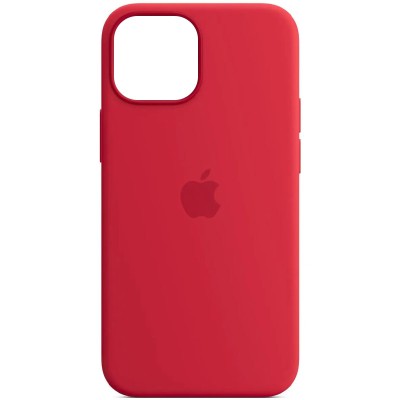 Чохол Silicone case (AAA) full with Magsafe and Animation для Apple iPhone 14 (6.1") Червоний / Red Чохол Silicone case (AAA) full with Magsafe and Animation для Apple iPhone 14 (6.1") Червоний / Red