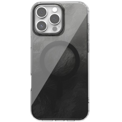 Чохол TPU Shiny Mountain (MagFit) для Apple iPhone 16 Pro Max (6.9") Black Чохол TPU Shiny Mountain (MagFit) для Apple iPhone 16 Pro Max (6.9") Black