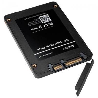 SSD внутрішні APACER AS350 512 GB SATAIII TLC (95.DB2E0.P100C) комп'ютерний запам'ятовувальний пристрій