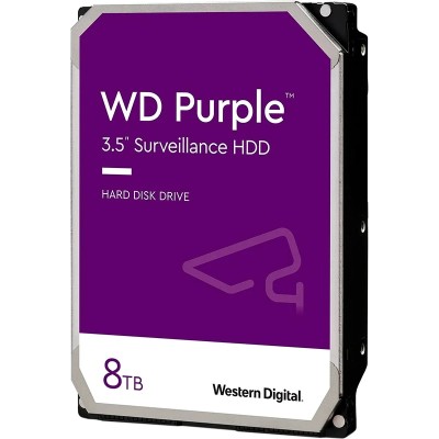 Жорсткий диск WD 8TB 5400rpm 128Mb SATAIII WD80PURZ Жорсткий диск WD 8TB 5400rpm 128Mb SATAIII WD80PURZ