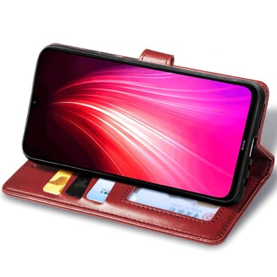 Кожаный чехол книжка GETMAN Gallant (PU) для Samsung Galaxy A10s Красный Кожаный чехол книжка GETMAN Gallant (PU) для Samsung Galaxy A10s Красный
