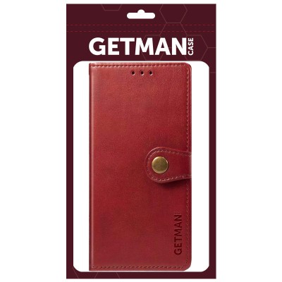 Кожаный чехол книжка GETMAN Gallant (PU) для Samsung Galaxy A10s Красный Кожаный чехол книжка GETMAN Gallant (PU) для Samsung Galaxy A10s Красный