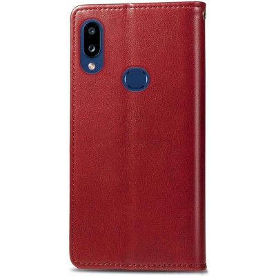 Кожаный чехол книжка GETMAN Gallant (PU) для Samsung Galaxy A10s Красный Кожаный чехол книжка GETMAN Gallant (PU) для Samsung Galaxy A10s Красный