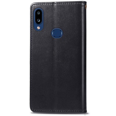 Кожаный чехол книжка GETMAN Gallant (PU) для Samsung Galaxy A10s Черный Кожаный чехол книжка GETMAN Gallant (PU) для Samsung Galaxy A10s Черный
