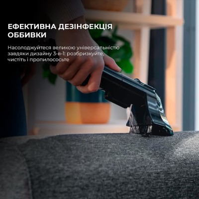 Пристрій для чистки тканини водою Conga PopStar 3000 CarpetClean upholstery vacuum cleaner Пристрій для чистки тканини водою Conga PopStar 3000 CarpetClean upholstery vacuum cleaner
