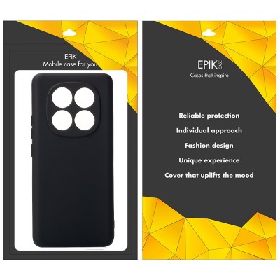 Чохол TPU Epik Black Full Camera для Xiaomi Poco X7 Чорний Чохол TPU Epik Black Full Camera для Xiaomi Poco X7 Чорний