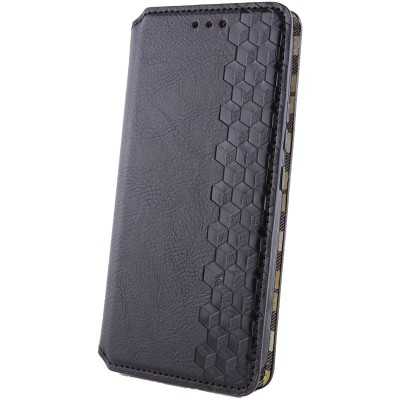 Шкіряний чохол-книжка GETMAN Cubic (PU) для Xiaomi Redmi Note 14 Pro 4G Чорний Шкіряний чохол-книжка GETMAN Cubic (PU) для Xiaomi Redmi Note 14 Pro 4G Чорний