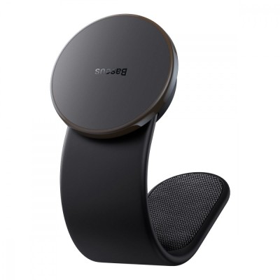 Автомобільний тримач З бездротовою зарядкою Baseus C02 Pro Series Magnetic (C40156000111-00) Black
