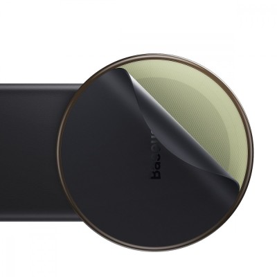 Автомобільний тримач З бездротовою зарядкою Baseus C02 Pro Series Magnetic (C40156000111-00) Black